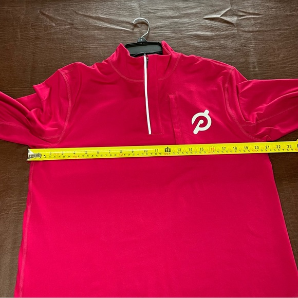 Peloton Venture Half Zip Pullover Sweater by Fourlaps Activewear Mens Medium - Picture 10 of 12